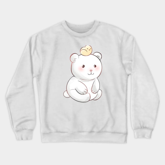 Pole bear Crewneck Sweatshirt by Actral Ravens